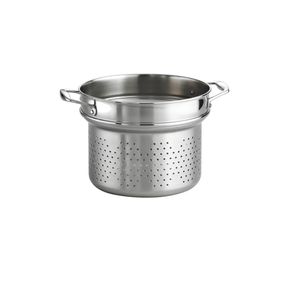 18/10 Stainless Steel Pasta Insert (Fits Tri-Ply Clad 8 Qt Stock